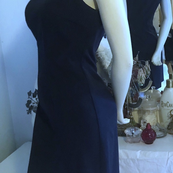 Lois Snyder Dani Short Blue Dress Size 10P - Picture 4 of 8